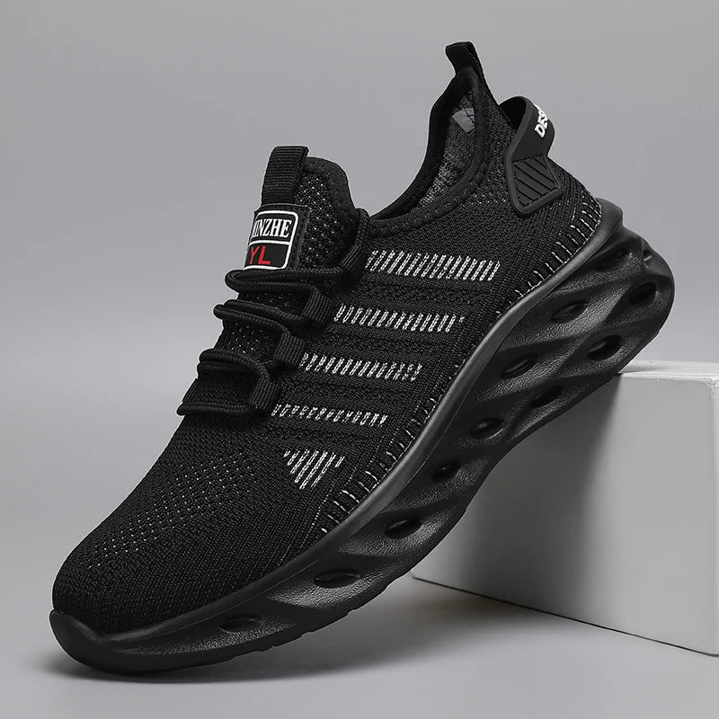 Sneakers Running Unisexe Respirantes - Jaune