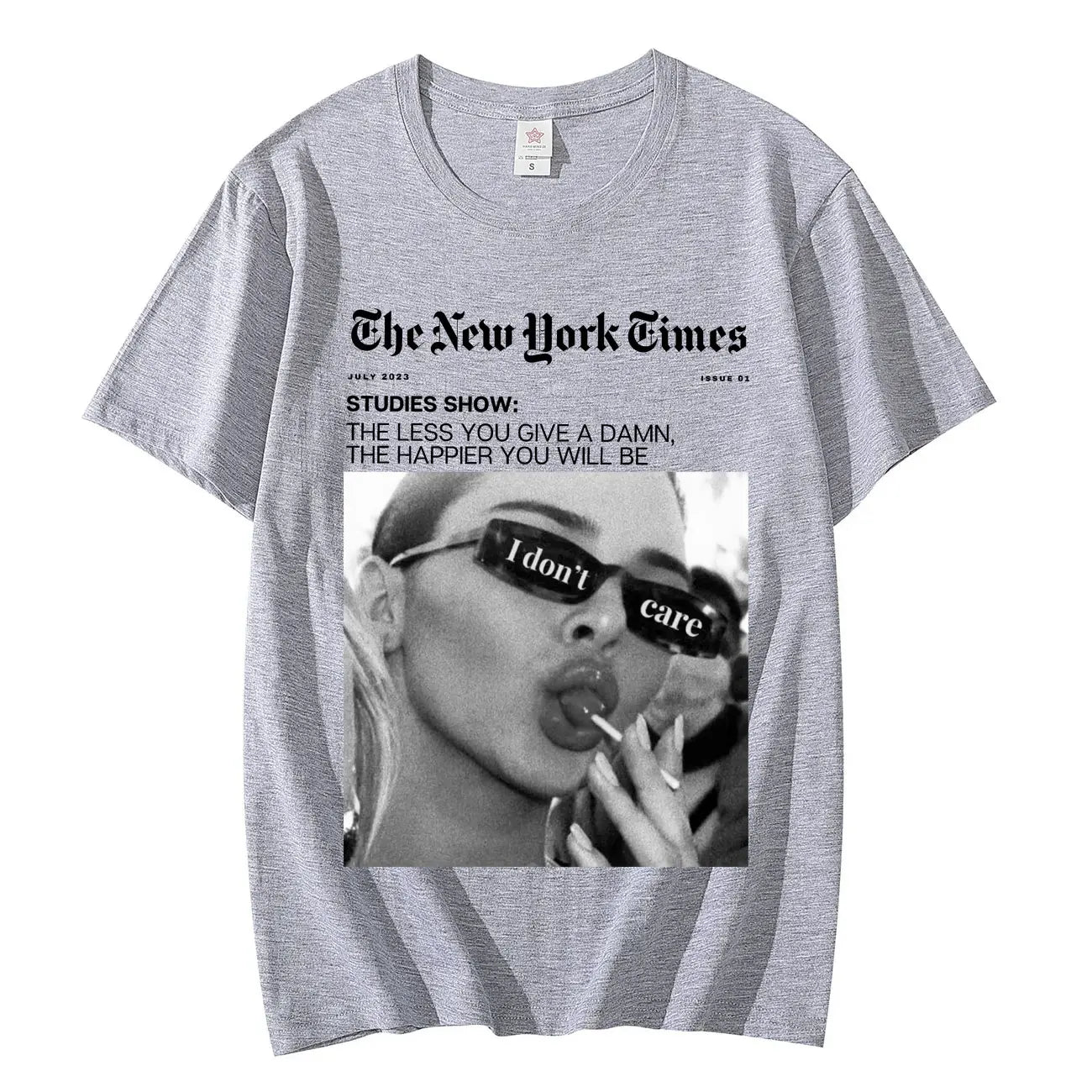 Kendall Jenner Print T-shirt Fashion Vintage Aesthetics Short Sleeve T-shirts Men's Women's Casual Comfort Pure Cotton T Shirts