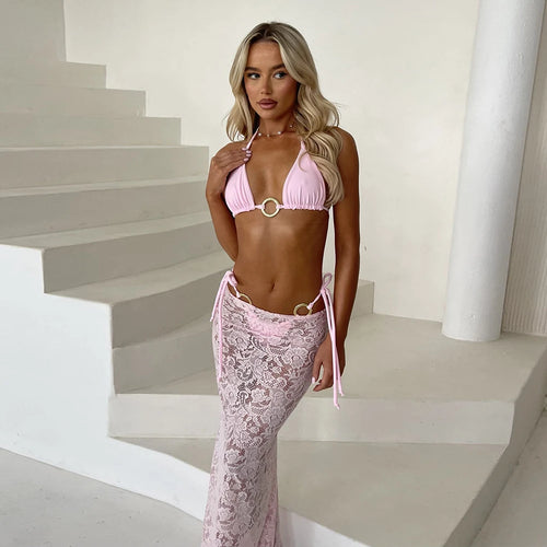 3 Pieces Bikini 2026 Sexy Women Swimsuit Swimwear Female Long Dress Brazil Bikini Set BrazilBiquini Bathing Suit Swimming Suit