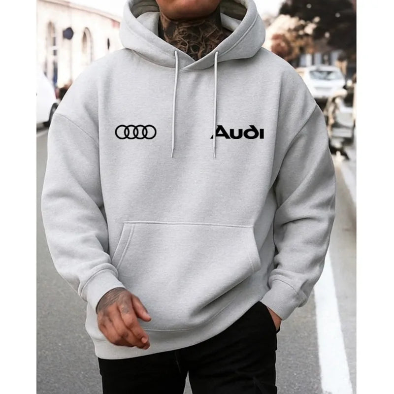 Hoodie Audi Sport Premium - Sweat à Capuche Coton Automobile