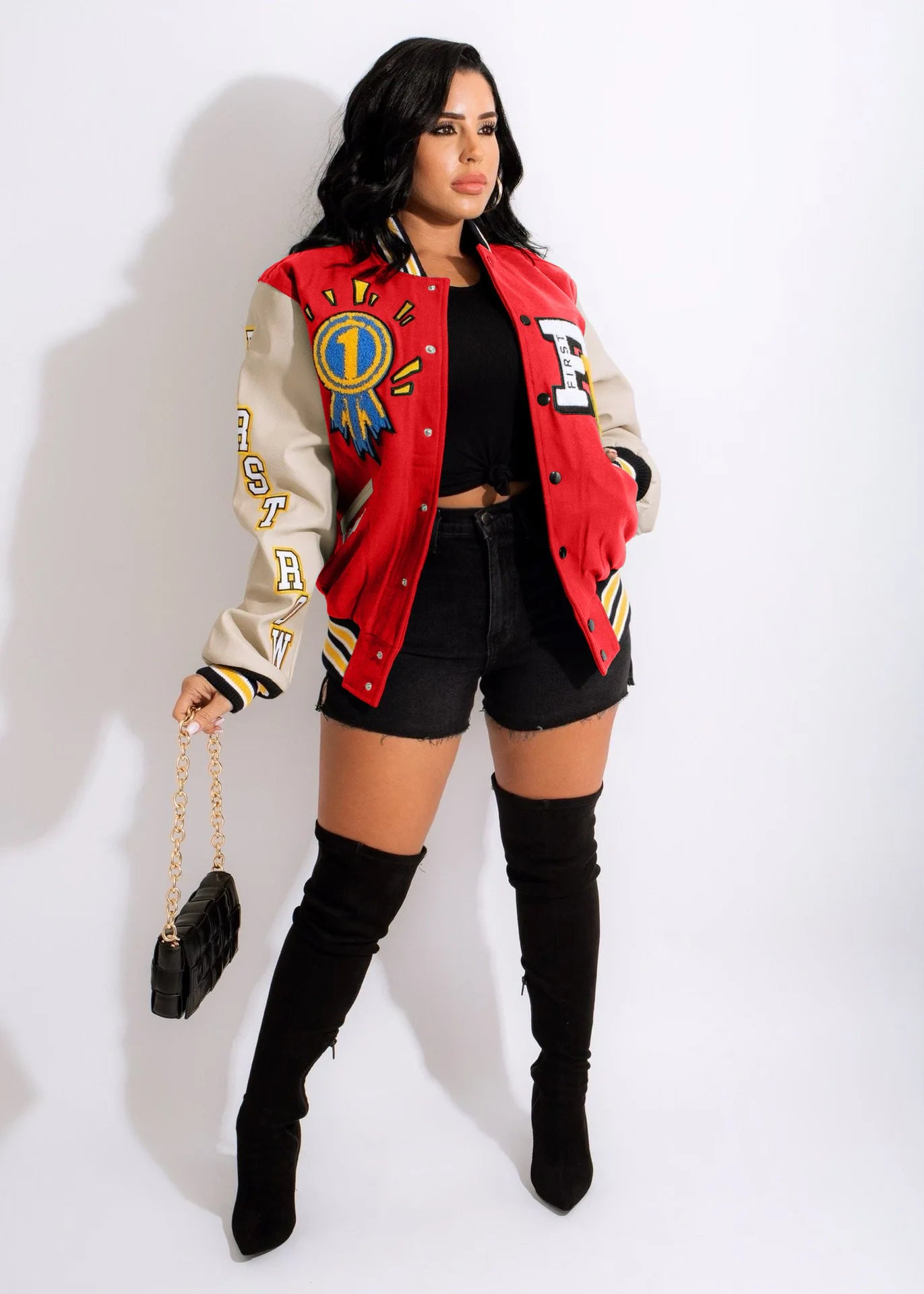 Winter Jackets For Women 2026 Baseball Coats Varsity Jacket Clothes y2k Fall Buttons Long Sleeve Tops Jacket For Women
