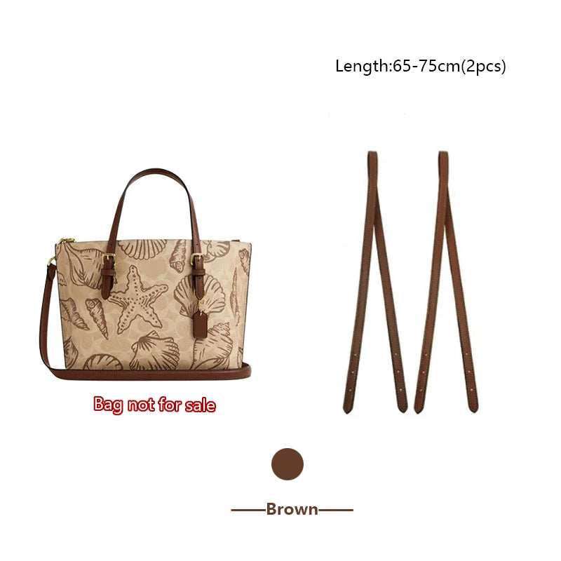 Adjustable Bag Strap For Coach Mollie25 Tote Bag Leather Shoulder Strap Durable Bag Belt Underarm Bag Replacement Accessories