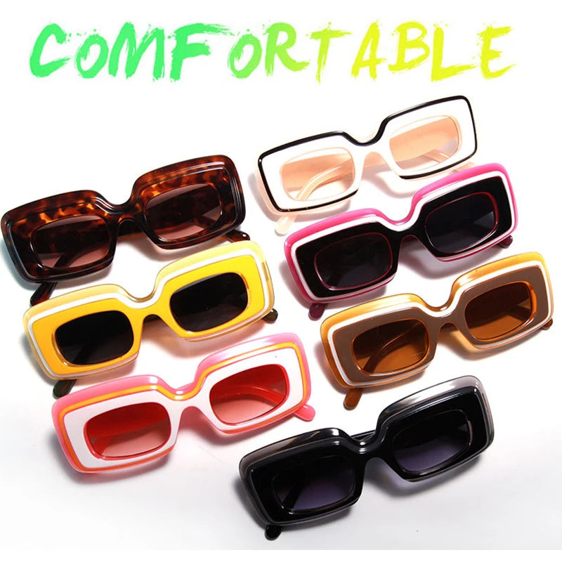 Square Frame Sunglasses  — Bold & Oversized