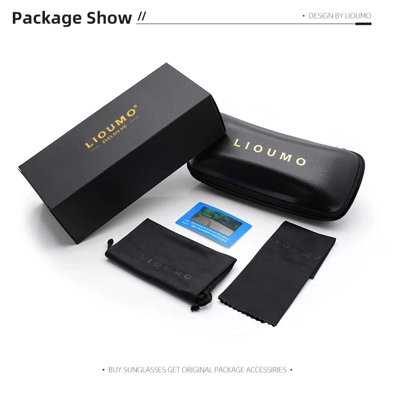 LIOUM Aluminum Polarized Sunglasses — Day & Night Anti-Glare