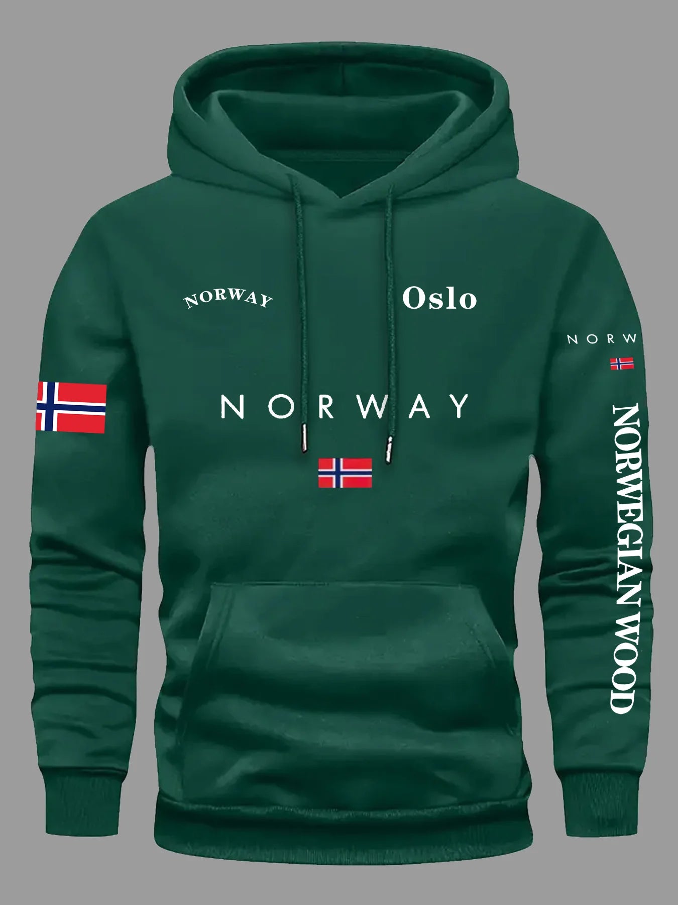 Norway Flag Hoodie – Unisex Streetwear Hoodie