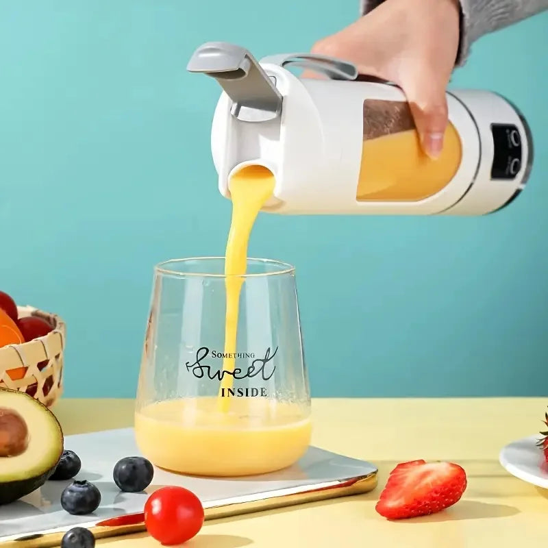 Mixeur Portable USB Rechargeable - Blender À Main pour Smoothies et Jus de Fruits