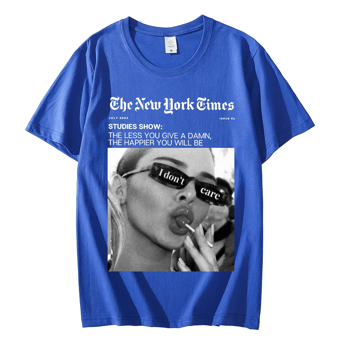 Kendall Jenner Print T-shirt Fashion Vintage Aesthetics Short Sleeve T-shirts Men's Women's Casual Comfort Pure Cotton T Shirts