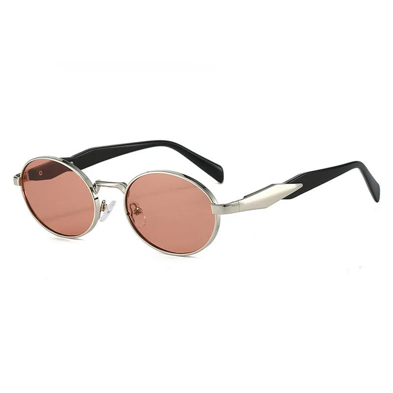 Retro Punk Sunglasses — Women's Oval Frame UV400