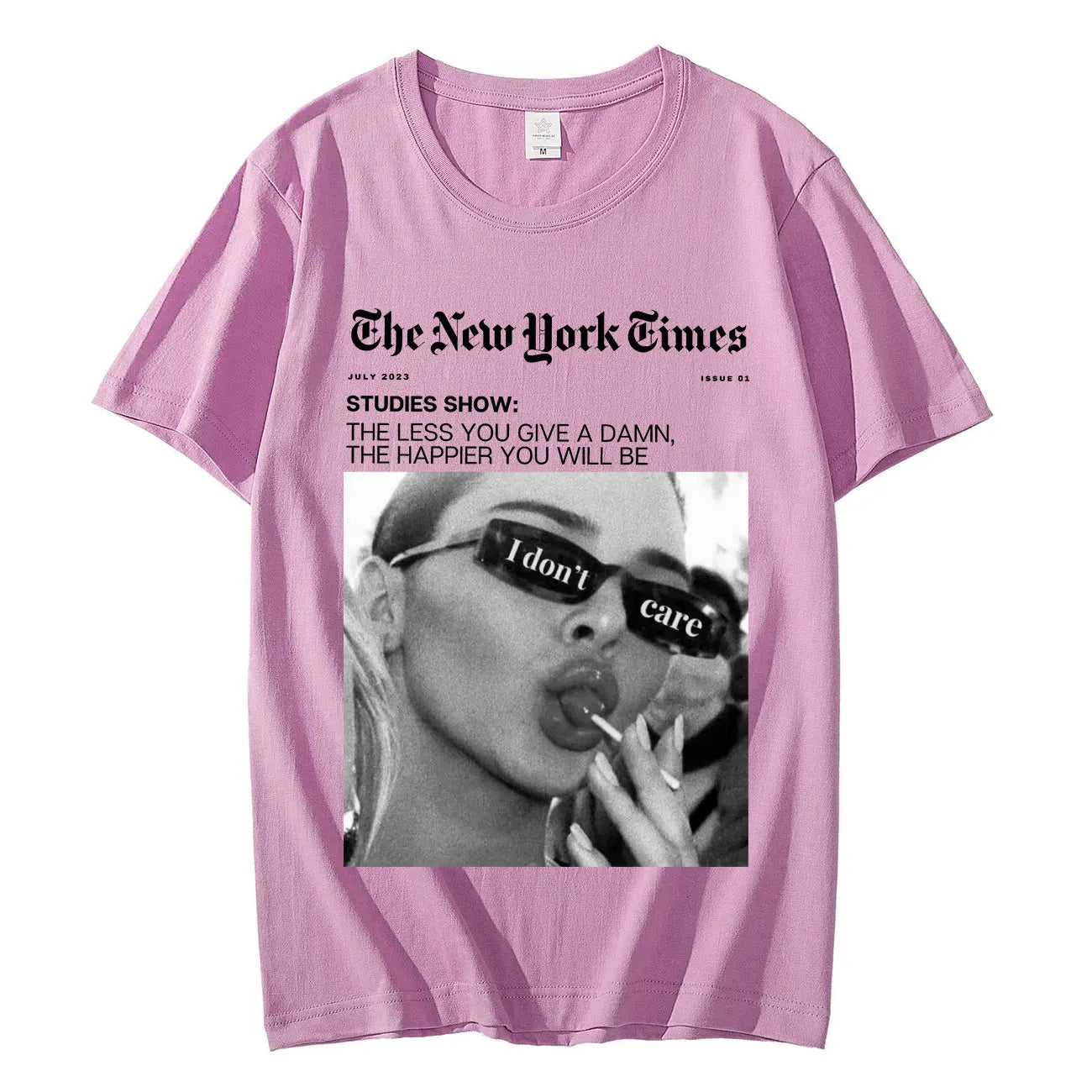 Kendall Jenner Print T-shirt Fashion Vintage Aesthetics Short Sleeve T-shirts Men's Women's Casual Comfort Pure Cotton T Shirts