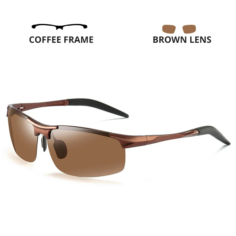 LIOUM Aluminum Polarized Sunglasses — Day & Night Anti-Glare