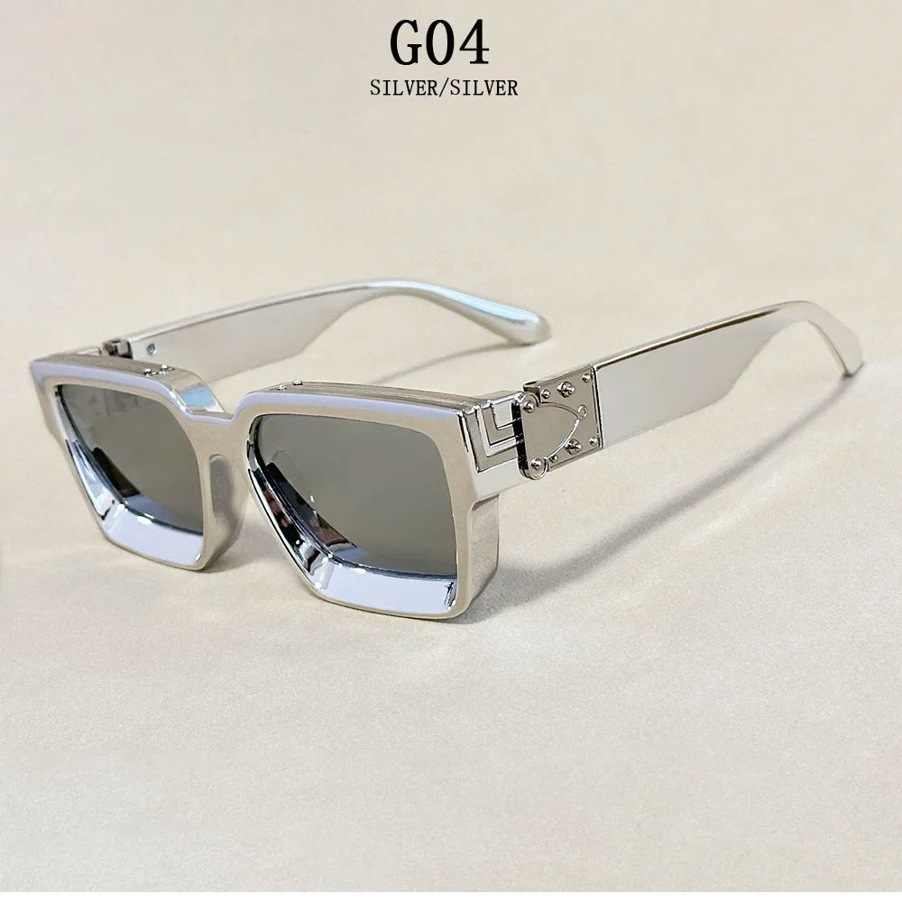 Vintage Oversized Sunglasses — UV400 Street Edition