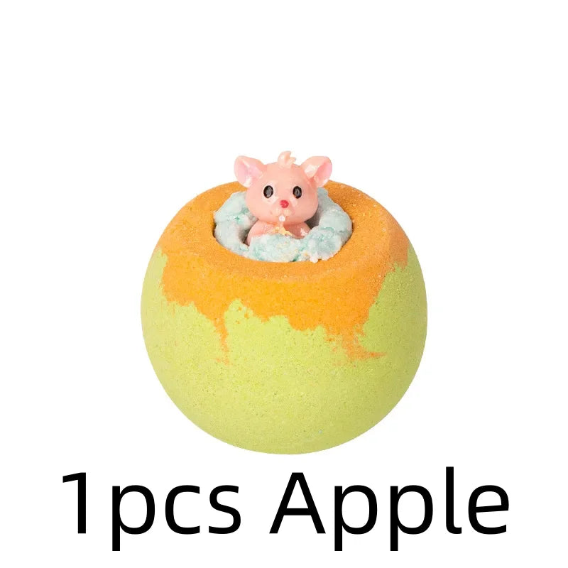 100g Bath Bomb for Children – Surprise Toy Included, Happy Scent