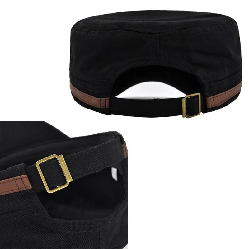 Casquette Plate Brodée Premium - Baseball Cap Unisexe