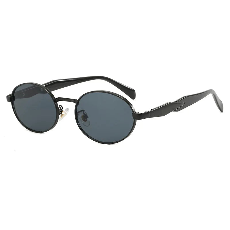 Retro Punk Sunglasses — Women's Oval Frame UV400