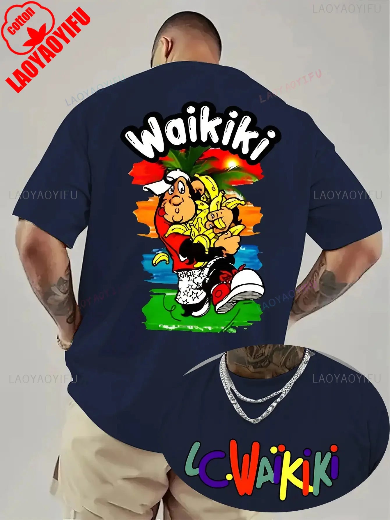 T-shirt Hawaïen Waikiki