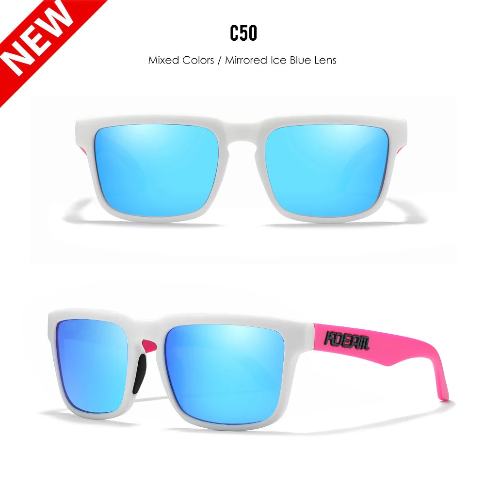 New Arrivals Lifestyle Polarized Sunglasses Square Men's Glasses UV400 Protection With Box
