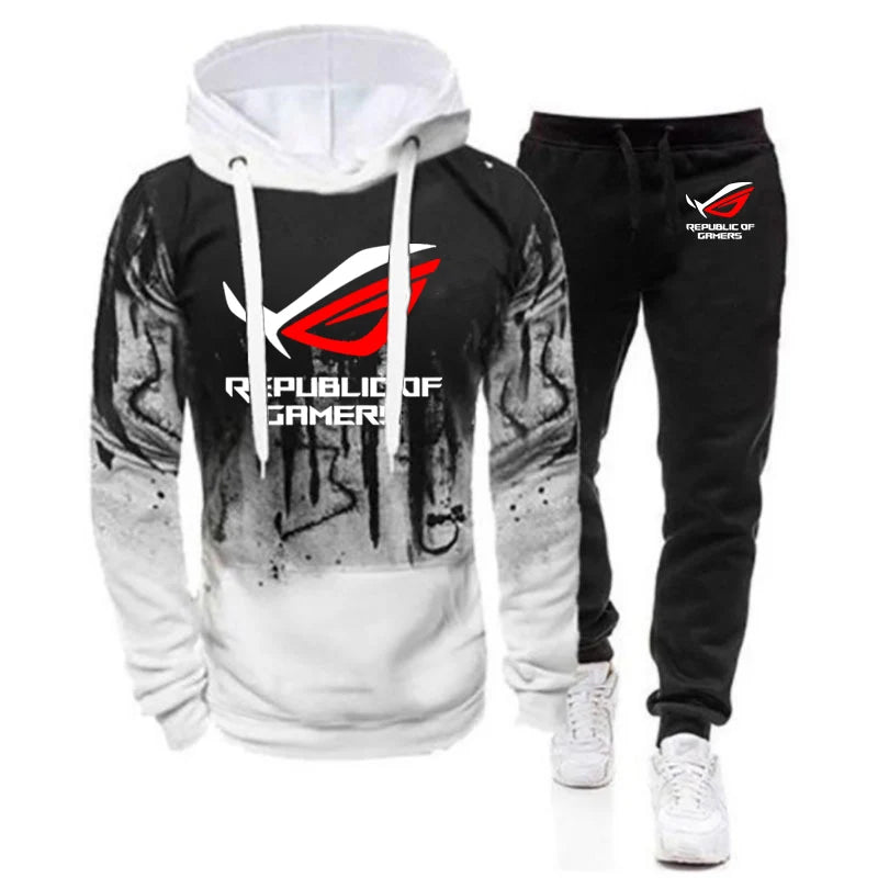 Ensemble Hoodie + Pantalon ROG Republic Of Gamers - Gradient