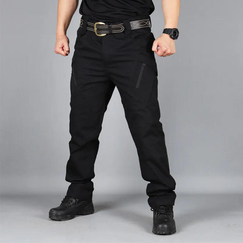 Men's Tactical Cargo Pants – Multi-Pocket Hiking & Combat Plus Size