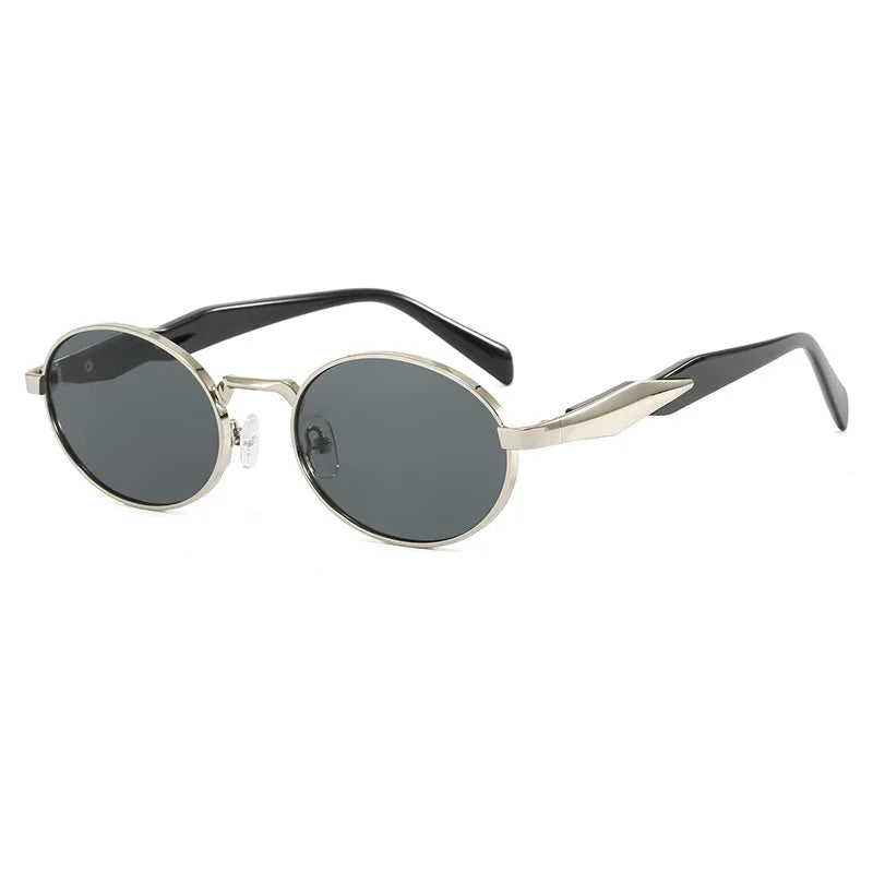 Retro Punk Sunglasses — Women's Oval Frame UV400