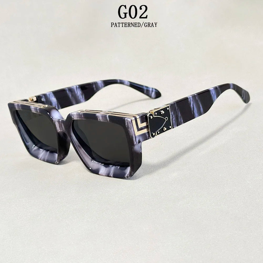 Vintage Oversized Sunglasses — UV400 Street Edition