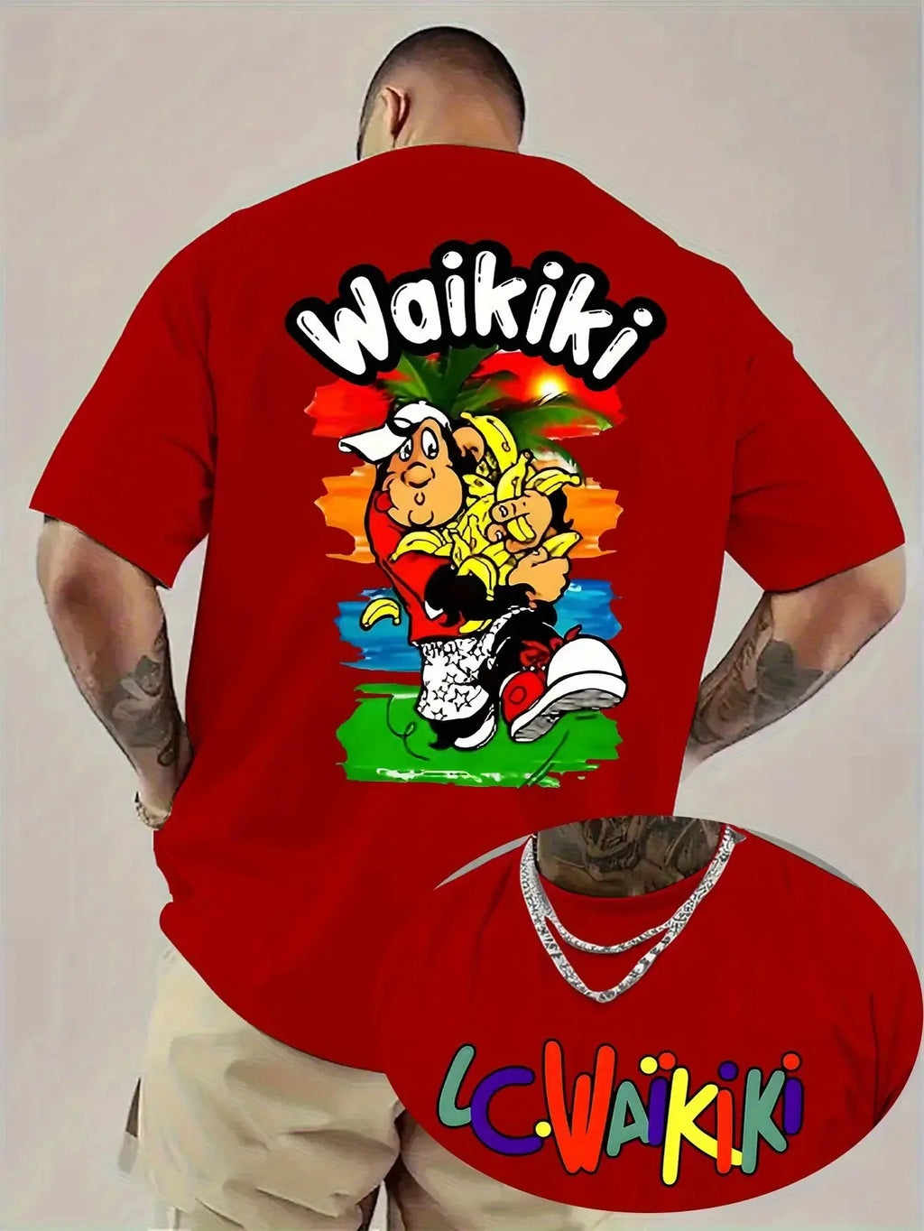 T-shirt Hawaïen Waikiki