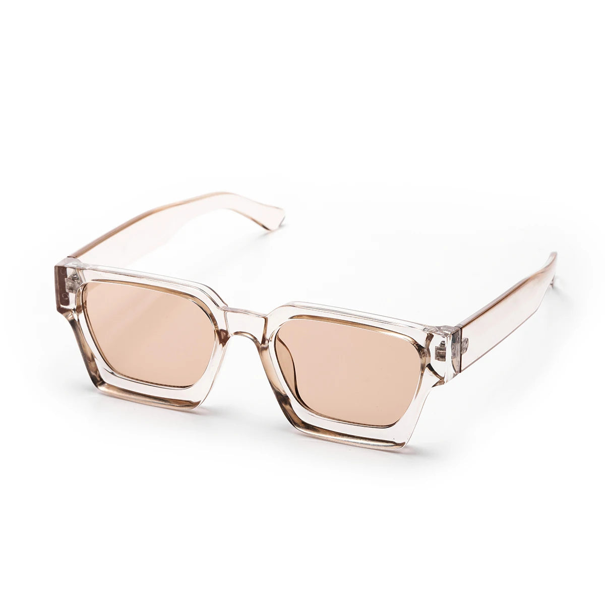 Ruiao Luxury Square Sunglasses for Men – Designer Black Shades UV400
