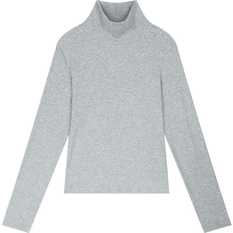 Pull Col Roulé Femme – Maille Douce Slim Fit, Automne-Hiver