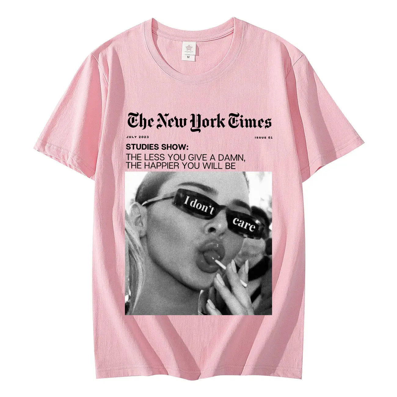 Kendall Jenner Print T-shirt Fashion Vintage Aesthetics Short Sleeve T-shirts Men's Women's Casual Comfort Pure Cotton T Shirts