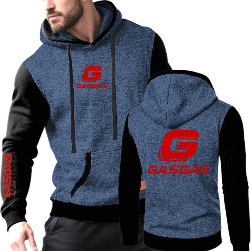 GASGAS Factory Racing Hoodie – Men's Winter Multicolor Hoodie