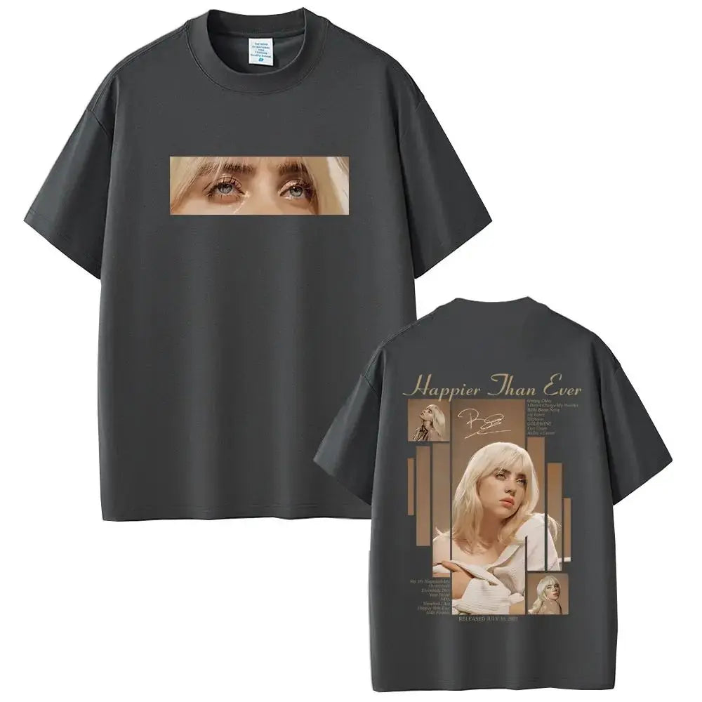 T-shirt kpop Oversized Streetwear – Unisexe, Coupe Ample, Manches Courtes