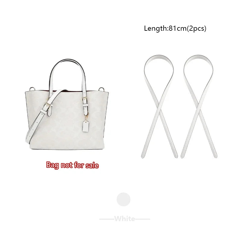 Adjustable Bag Strap For Coach Mollie25 Tote Bag Leather Shoulder Strap Durable Bag Belt Underarm Bag Replacement Accessories