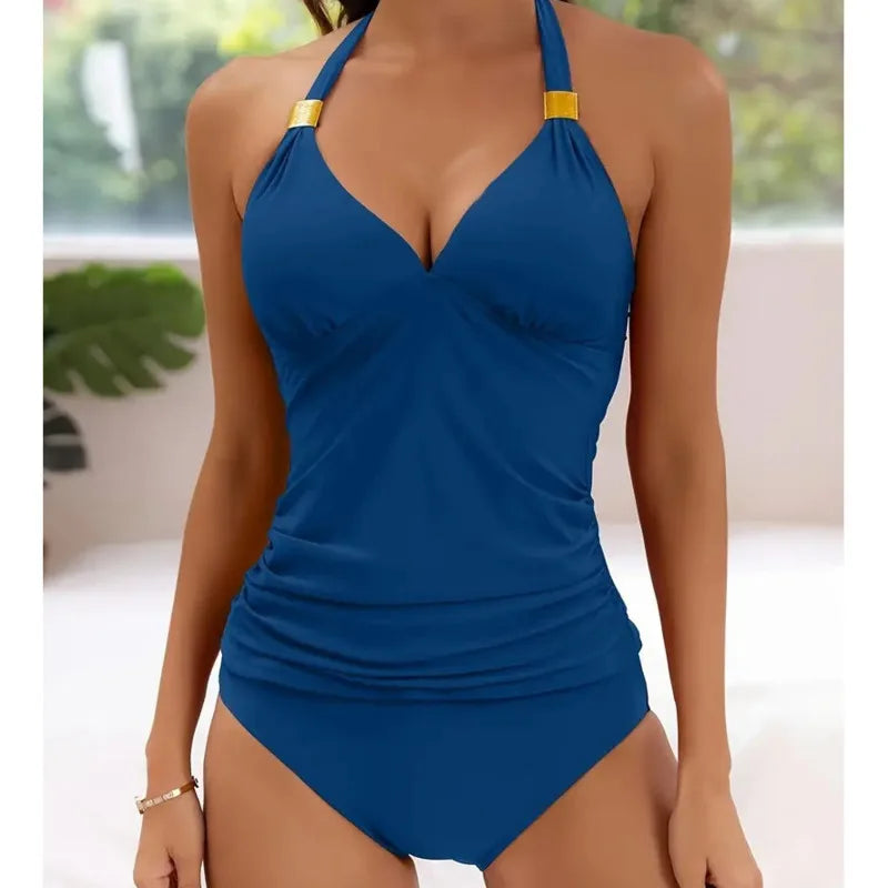 Summer Swimsuits 2026 Tankini Sets Female Swimwear Push Up For Beach Wear Two-Piece Bathing Suits Pool Women's Swimming Suits