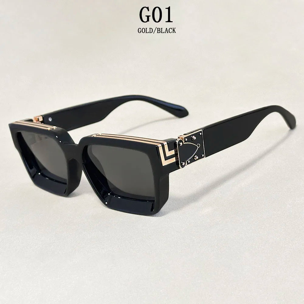 Vintage Oversized Sunglasses — UV400 Street Edition