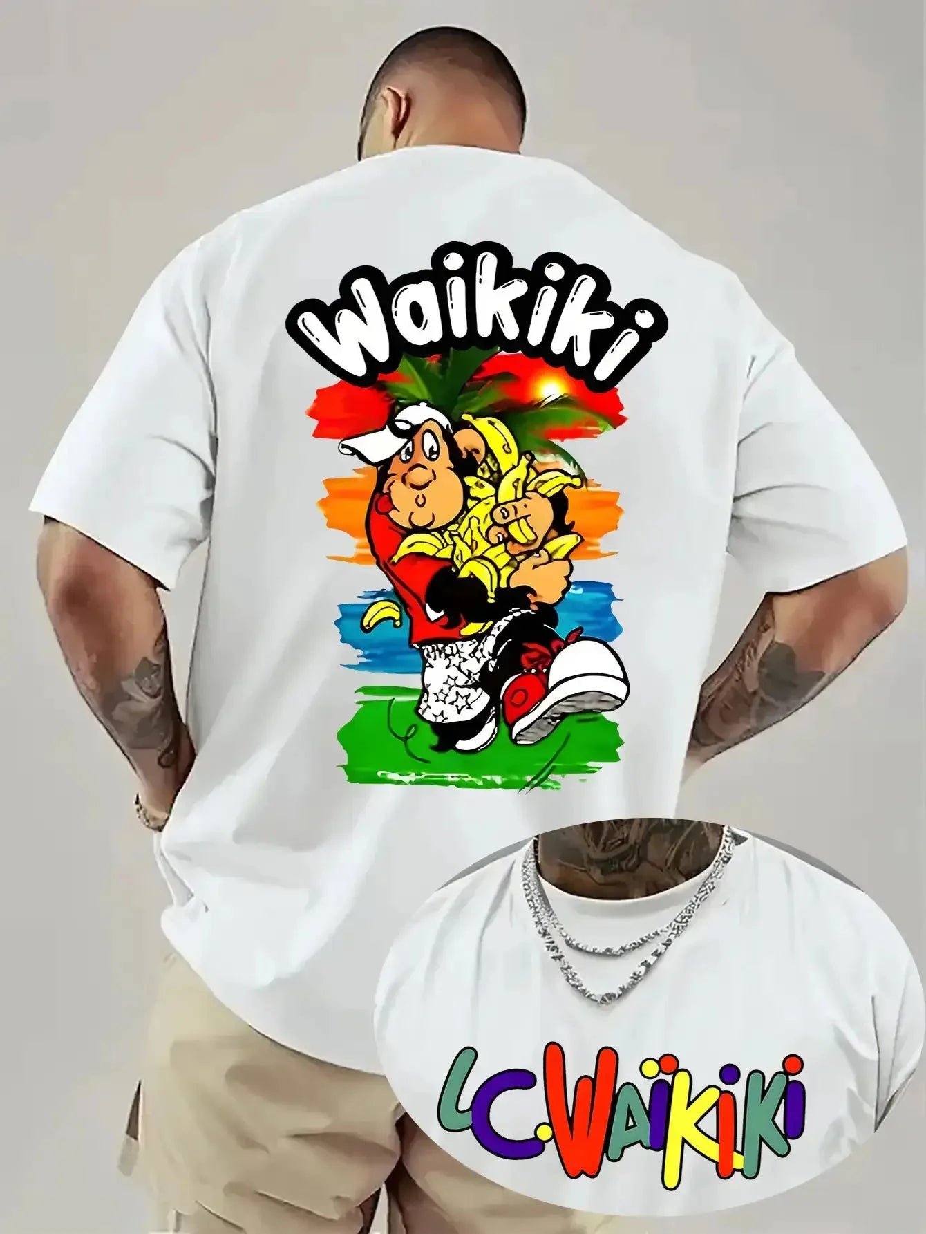 T-shirt Hawaïen Waikiki