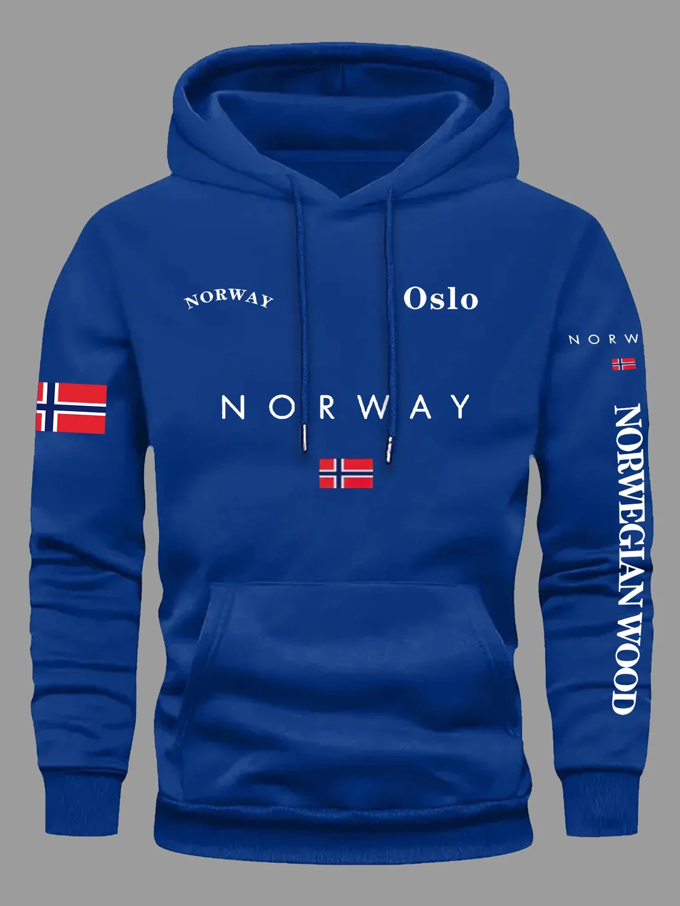 Norway Flag Hoodie – Unisex Streetwear Hoodie