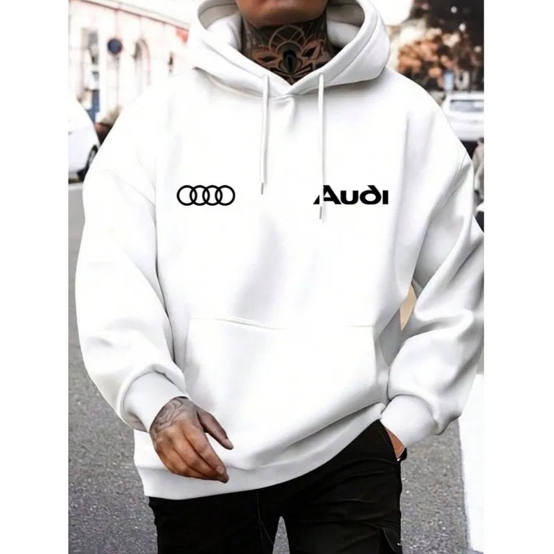Hoodie Audi Sport Premium - Sweat à Capuche Coton Automobile