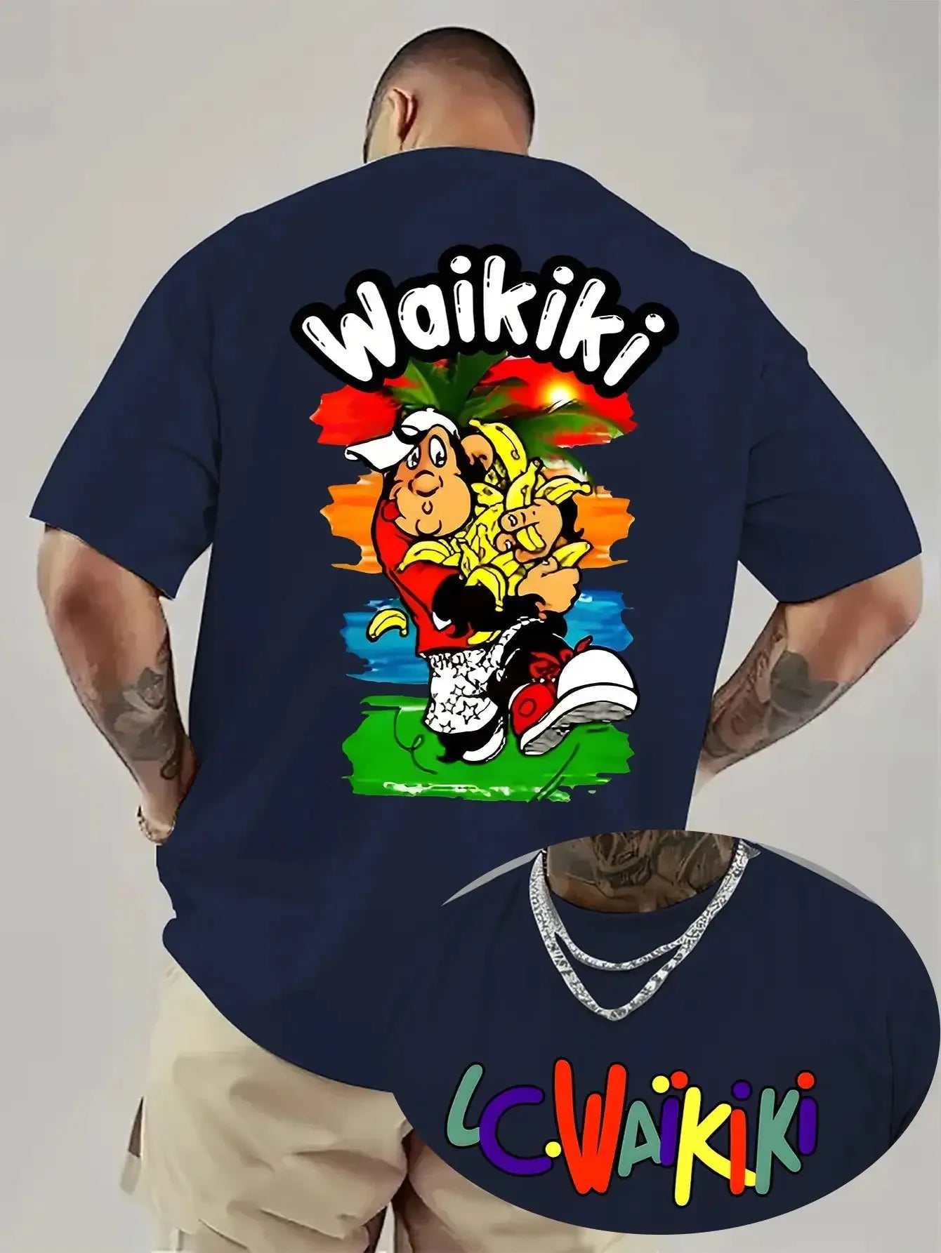 T-shirt Hawaïen Waikiki