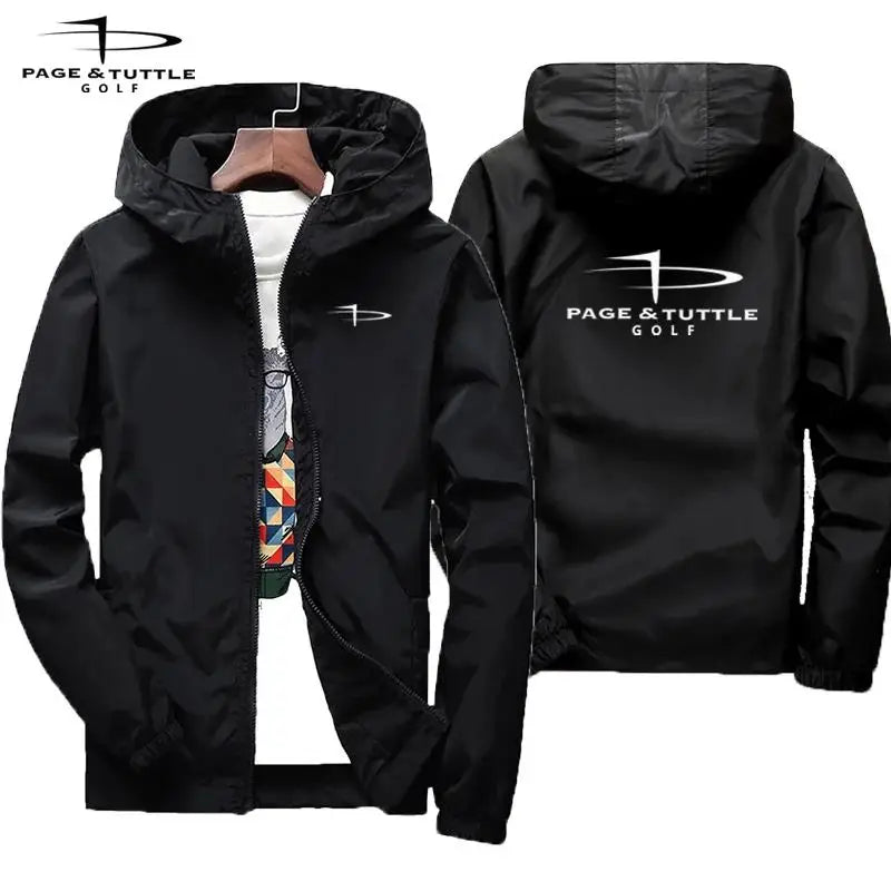 2026 New Fashion Trend Spring And Autumn Slim Fit Zipper Overcoat Windbreaker Men's Hooded Jacket Fallow Men Coat