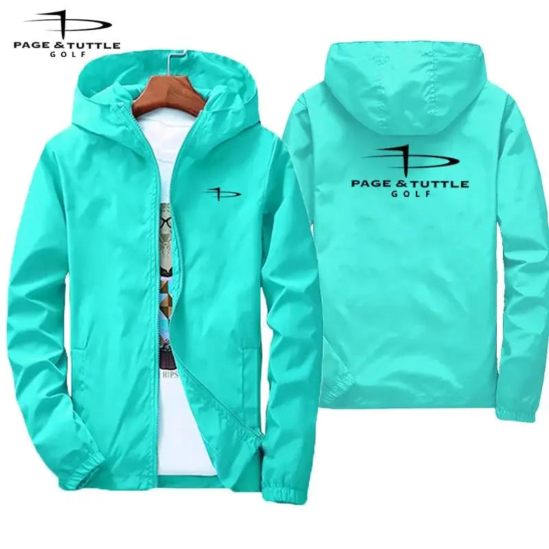 2026 New Fashion Trend Spring And Autumn Slim Fit Zipper Overcoat Windbreaker Men's Hooded Jacket Fallow Men Coat