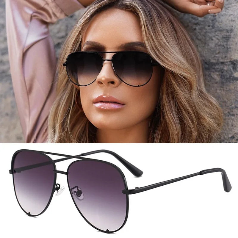 2026 Pilot Aviation Sunglasses Women Shades Retro Classic Gradient Sun Glasses Female Male Luxury Brand Designer Lunette
