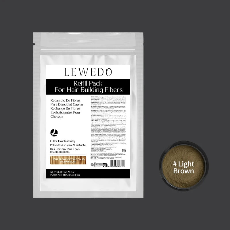 Poudre Densifiante Naturelle Kératine Anti-Calvitie -Fibres Capillaires 100g