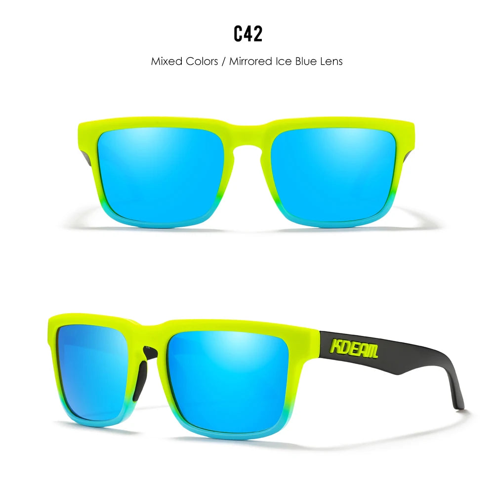 New Arrivals Lifestyle Polarized Sunglasses Square Men's Glasses UV400 Protection With Box