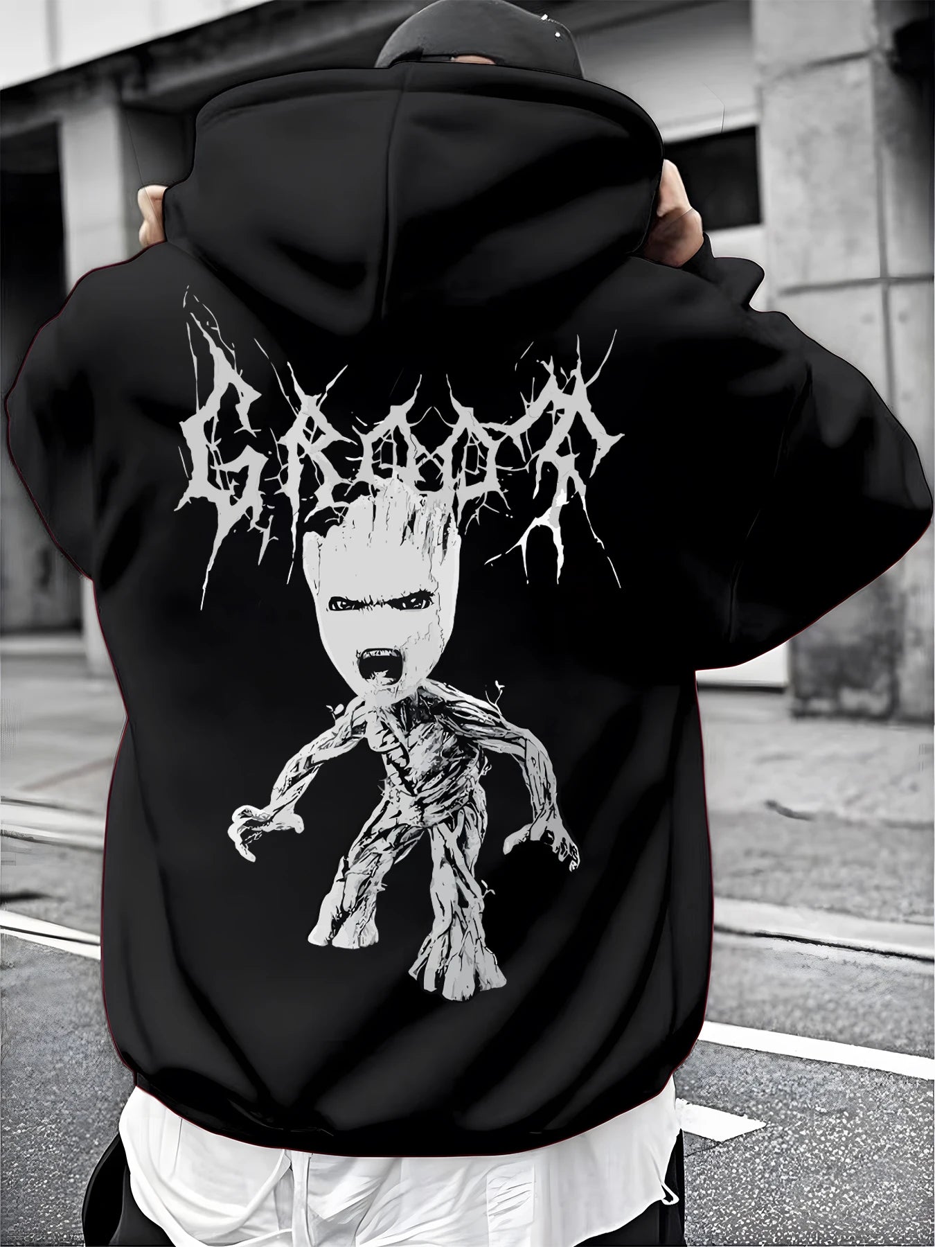 Le Hoodie Groot que Tous les Fans Marvel S’arrachent 🌿 ✔️ Déjà +1 200 fans conquis ✔️ Stock limité aujourd’hui