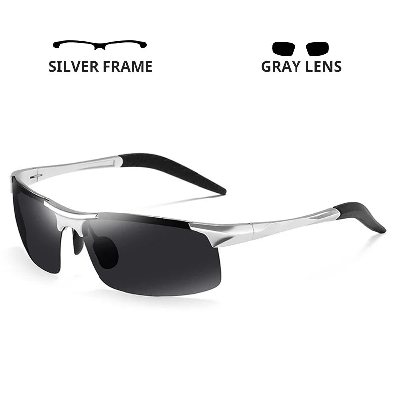 LIOUM Aluminum Polarized Sunglasses — Day & Night Anti-Glare