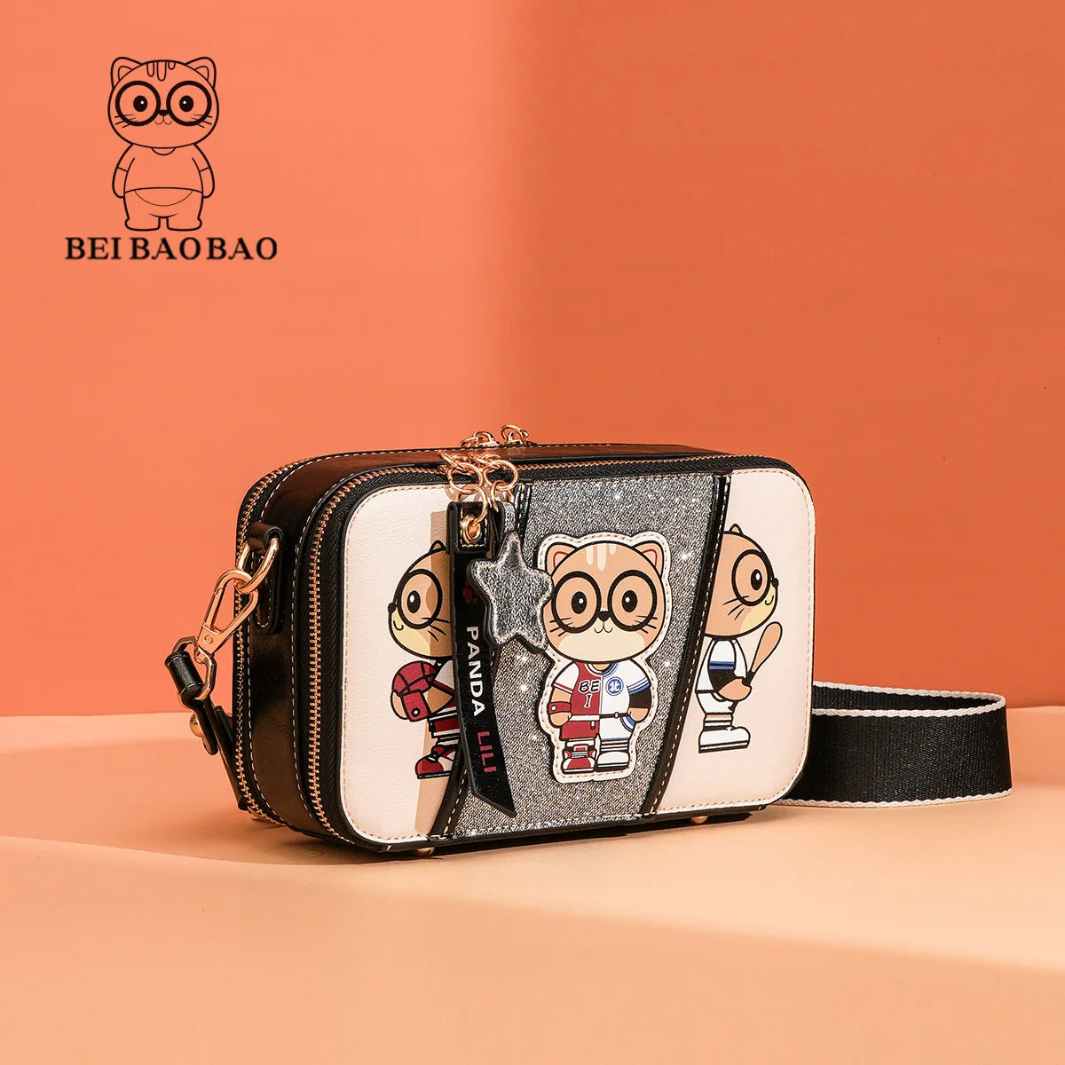 Sac Bandoulière Cuir Femme - Élégant & Compact