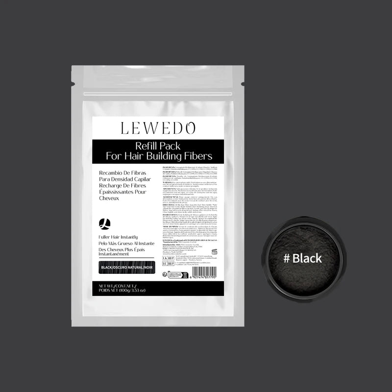 Poudre Densifiante Naturelle Kératine Anti-Calvitie -Fibres Capillaires 100g