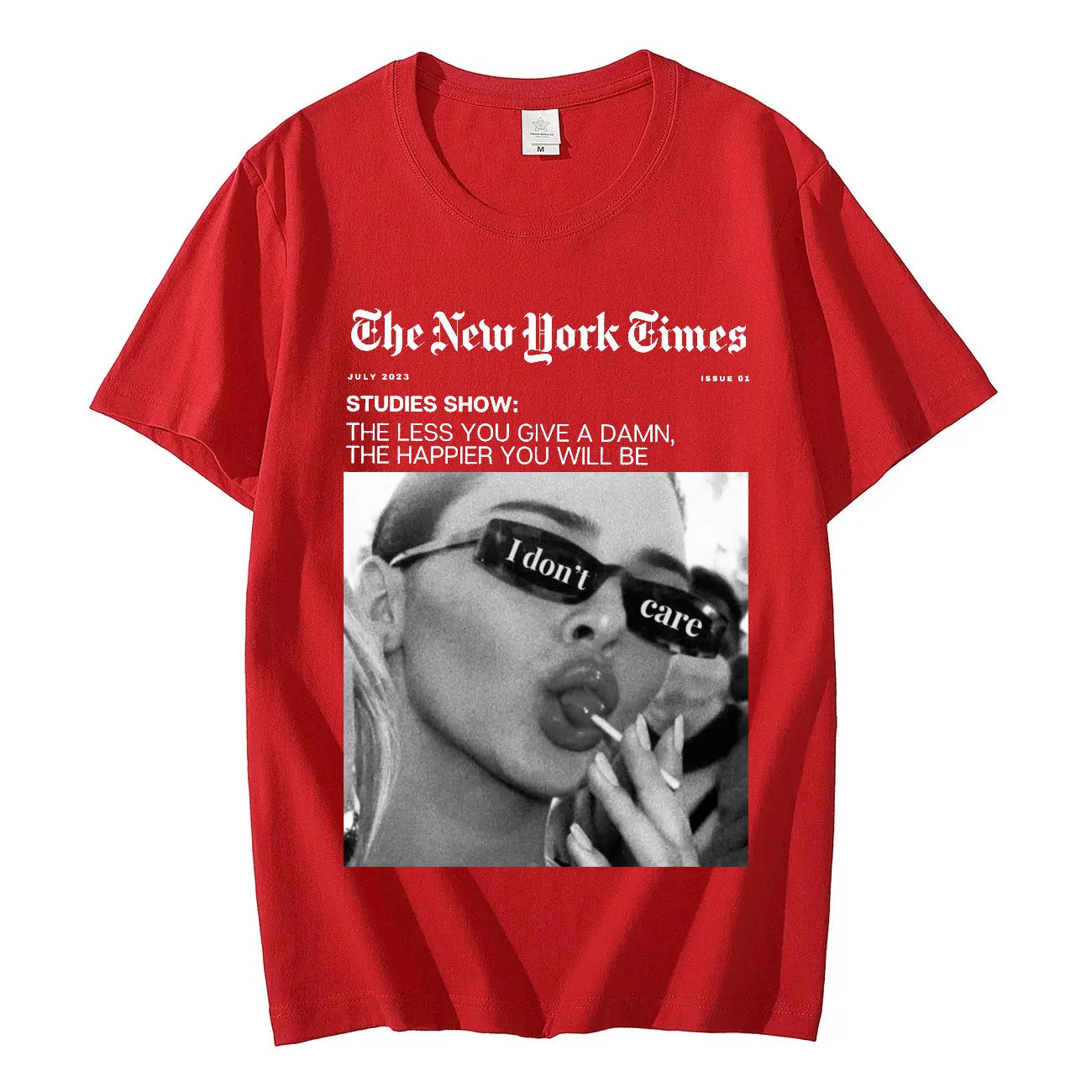 Kendall Jenner Print T-shirt Fashion Vintage Aesthetics Short Sleeve T-shirts Men's Women's Casual Comfort Pure Cotton T Shirts