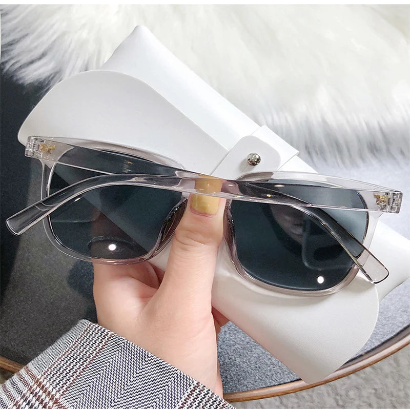Nouvelles Lunettes de Soleil de Luxe pour Femmes, Marque Designer, Vintage Sexy, Monture Noire, Protection UV400, Oculos De Sol