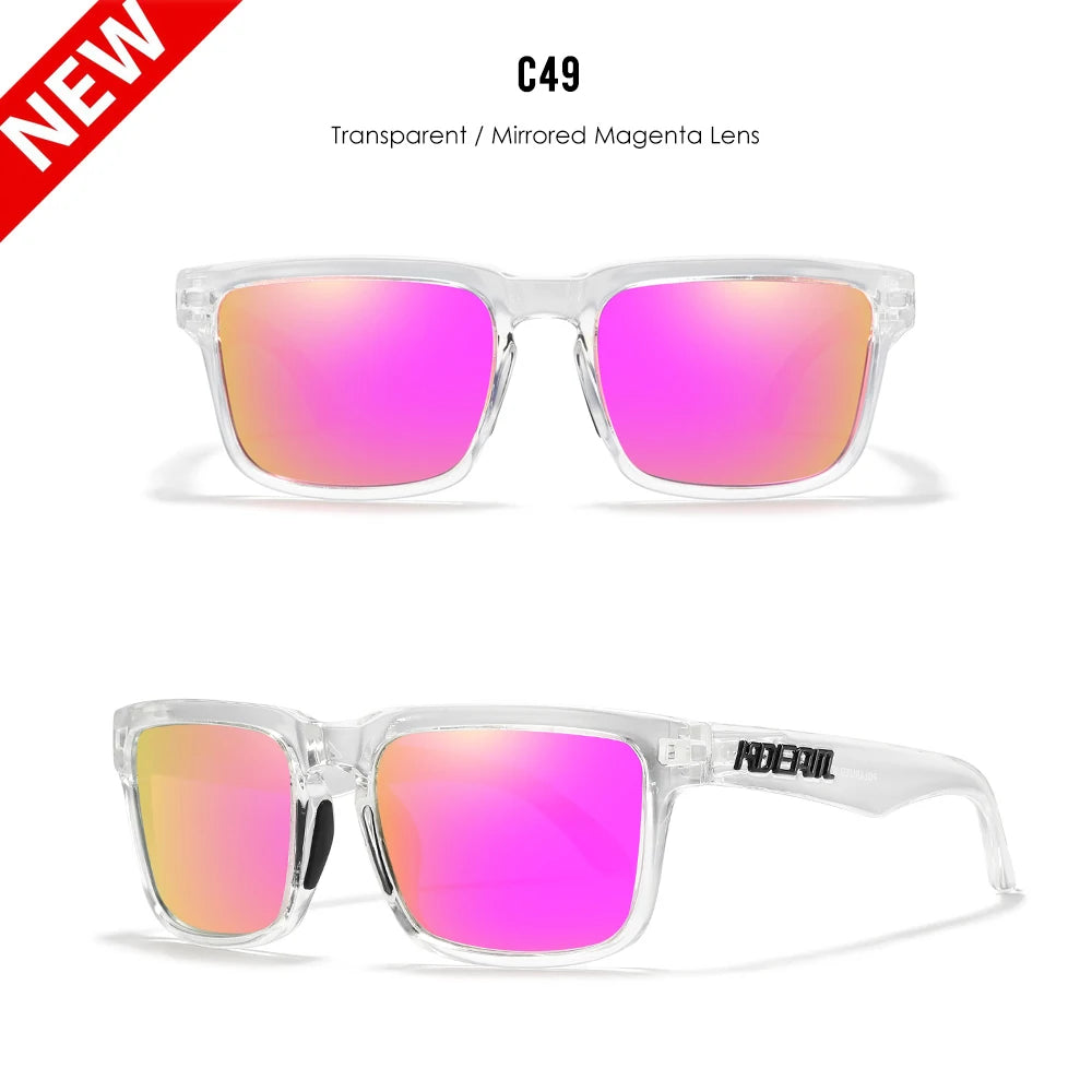 New Arrivals Lifestyle Polarized Sunglasses Square Men's Glasses UV400 Protection With Box