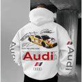 Hoodie Audi Premium Automne Hiver - Sweat Logo Sportif Automobile